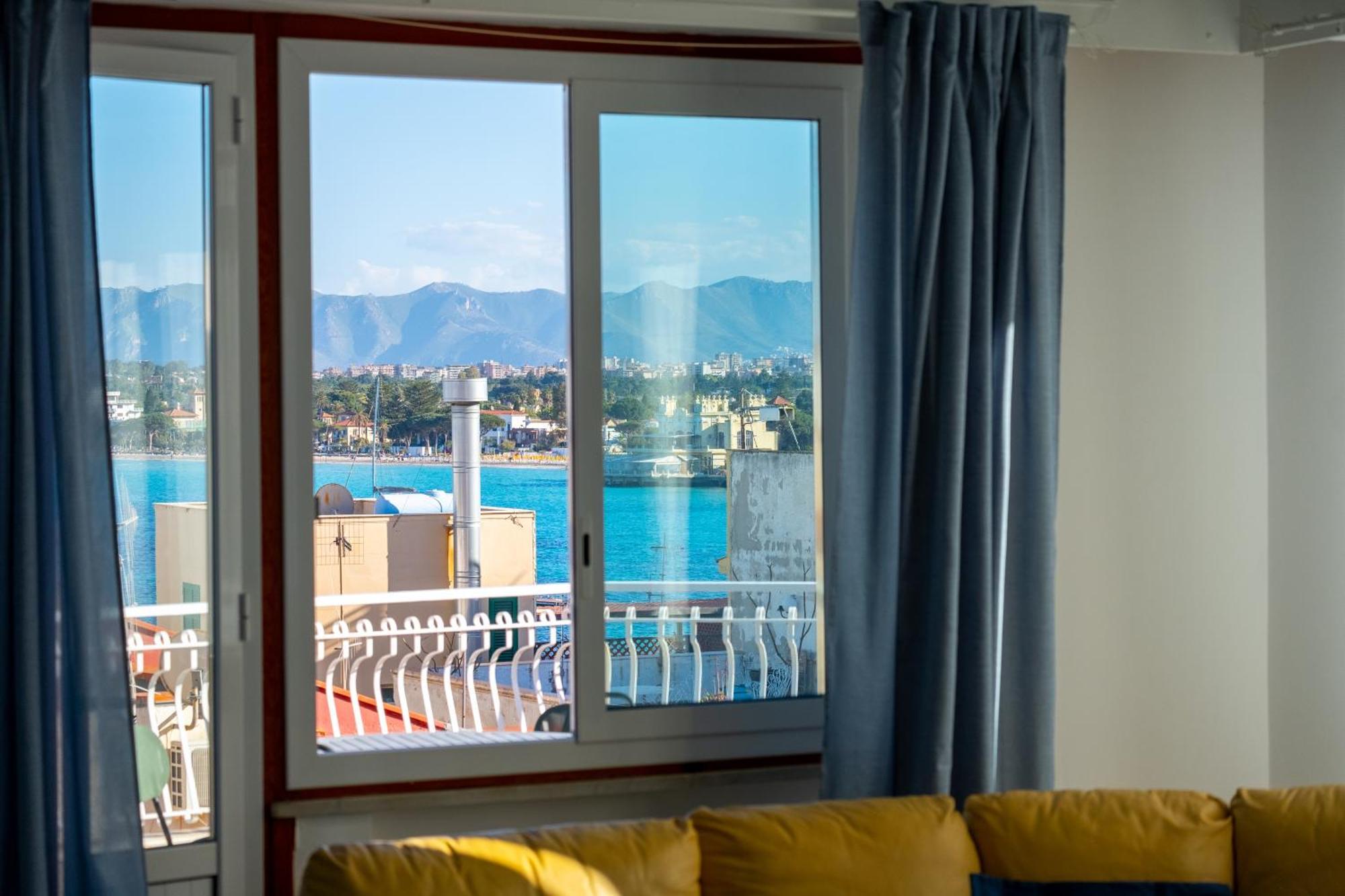 Mondello Sunsea House Apartment Bagian luar foto