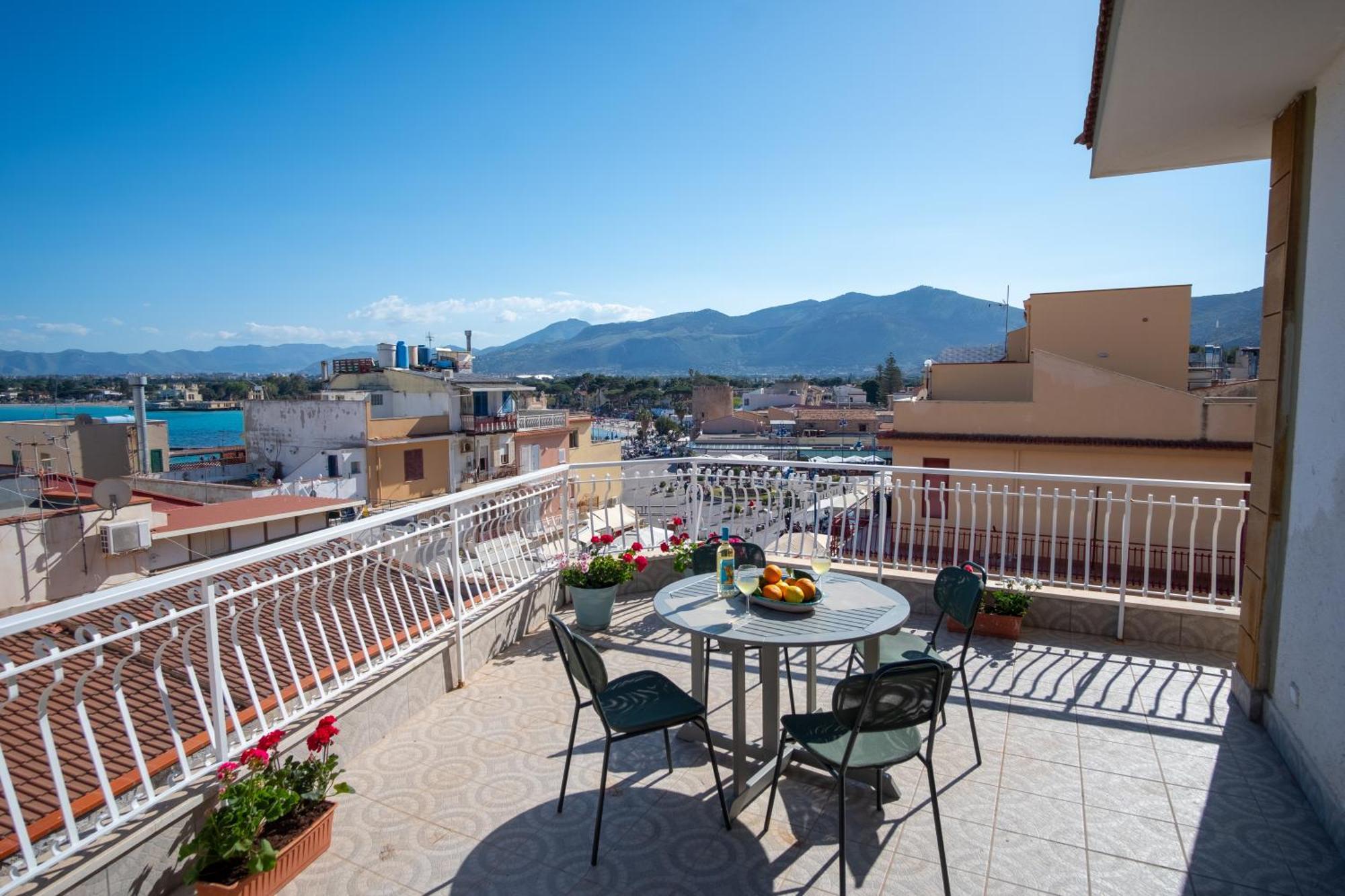 Mondello Sunsea House Apartment Bagian luar foto
