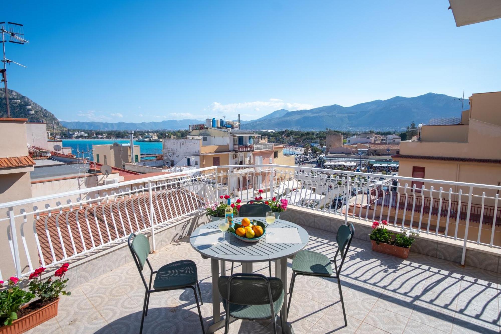 Mondello Sunsea House Apartment Bagian luar foto