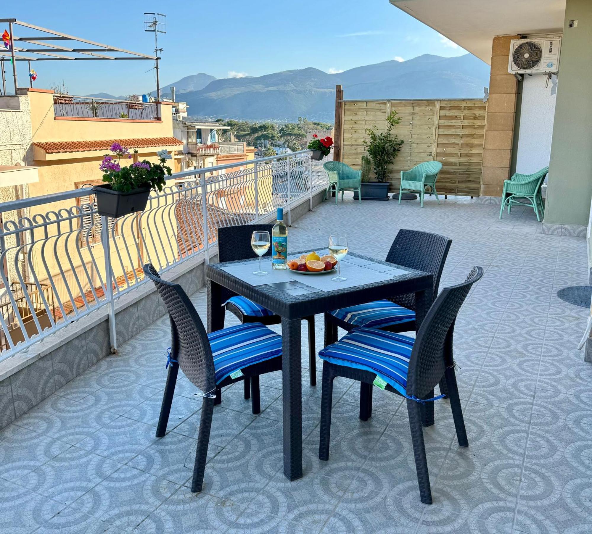 Mondello Sunsea House Apartment Bagian luar foto